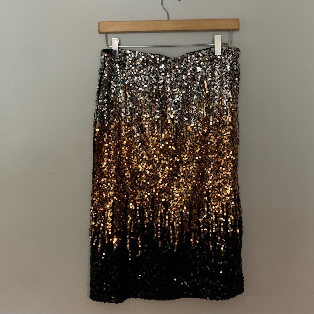 Sequin skirt